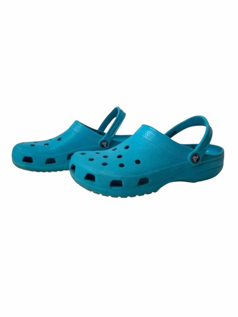 Crocs Shoes Women 11 Blue Classic Clogs Unisex Outdoor Lightweight Waterproof